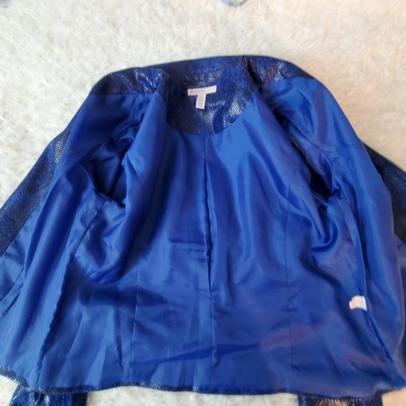 JM Collection Faux Snakeskin Jacket - Picture 9 of 12